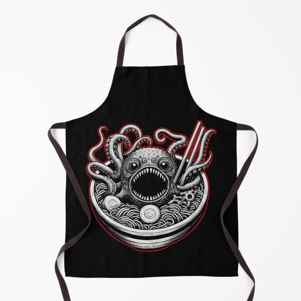 Monstruo Ramen Delantal
