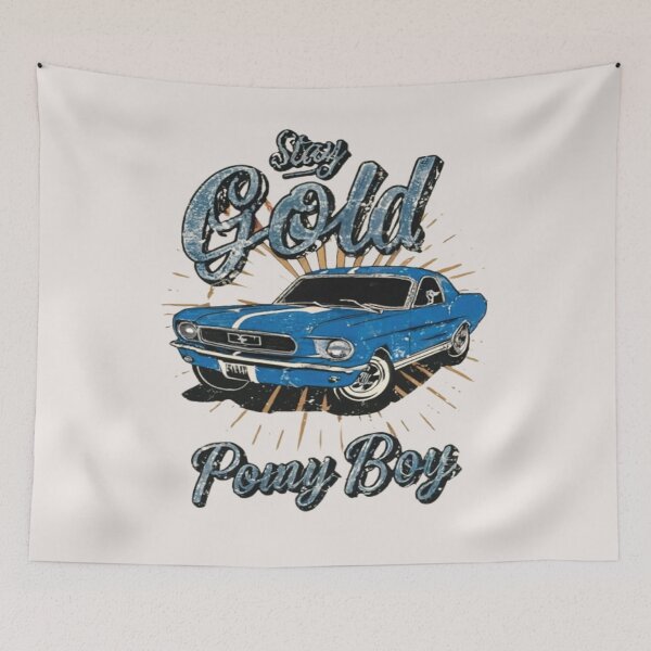 Item preview, Stay Gold Pony Boy designed and sold by UrbanGraphixs.