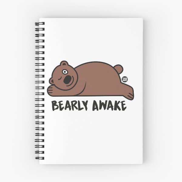Item preview, BEARLY AWAKE BEAR designed and sold by TODD GOLDMAN.