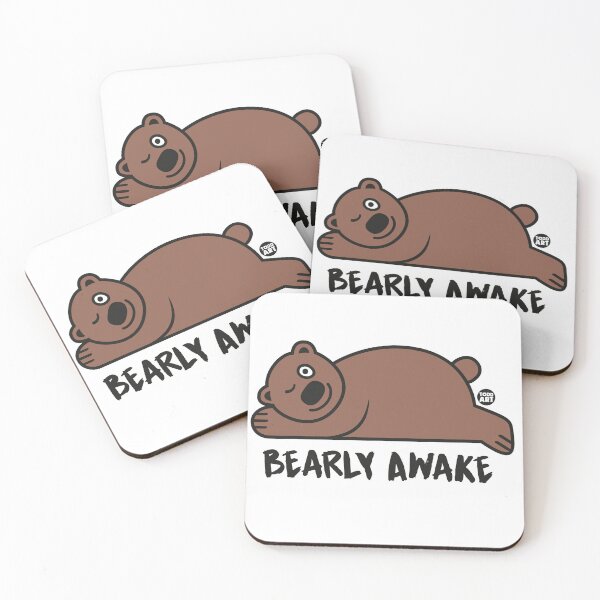 Item preview, BEARLY AWAKE BEAR designed and sold by TODD GOLDMAN.