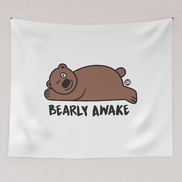 Item preview, BEARLY AWAKE BEAR designed and sold by TODD GOLDMAN.
