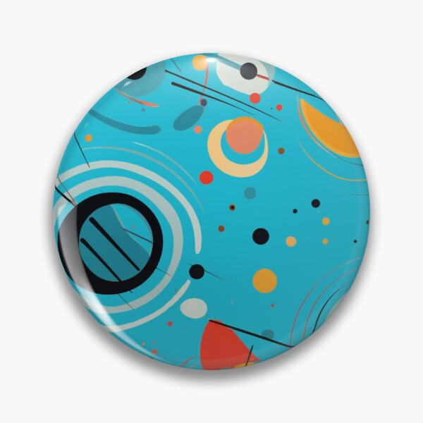 Item preview, Art Pattern Inspired by Kandinsky  designed and sold by SunnMoonHB.