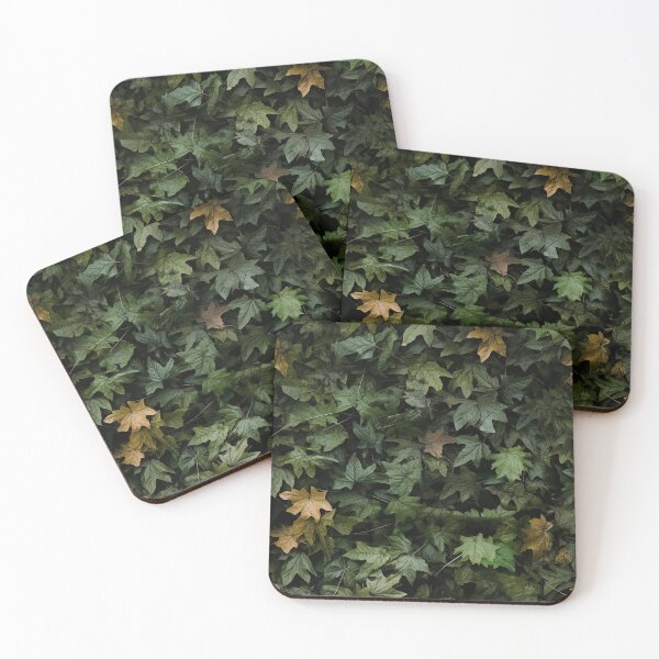 Item preview, Dark Green Evergreen Leaves seamless pattern designed and sold by Reichcorp.