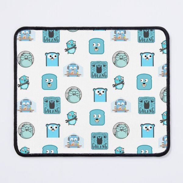 Item preview, golang gopher sticker pack designed and sold by leesander.