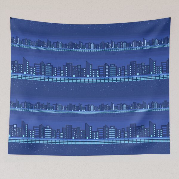 Item preview, City pixel art designed and sold by RKKR4696.