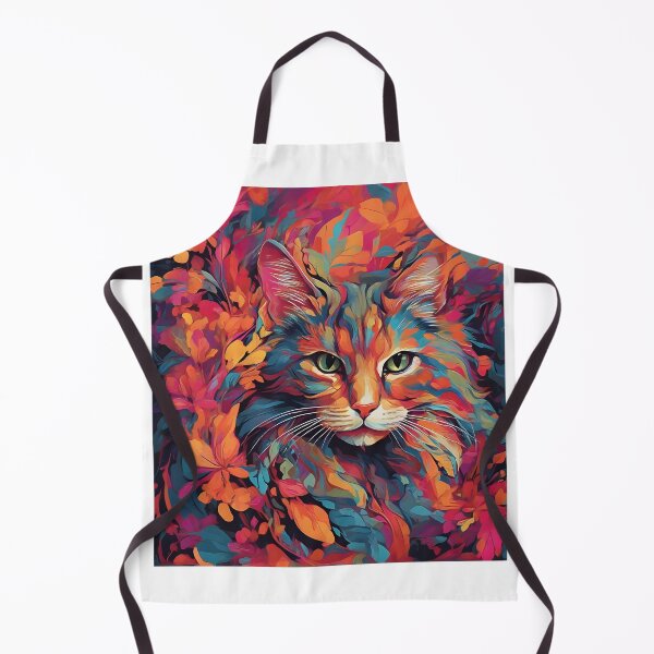 Item preview, The Mesmerizing Cat in Vector Brilliance" designed and sold by Manoj Kumar  Mandali.