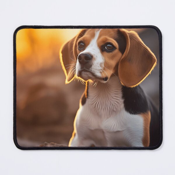 Item preview, Cute beagle dog puppy in nature photography designed and sold by NBSStore.