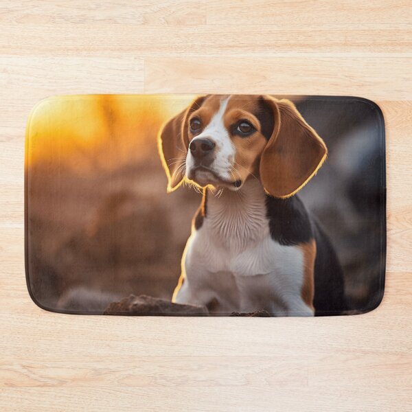 Item preview, Cute beagle dog puppy in nature photography designed and sold by NBSStore.