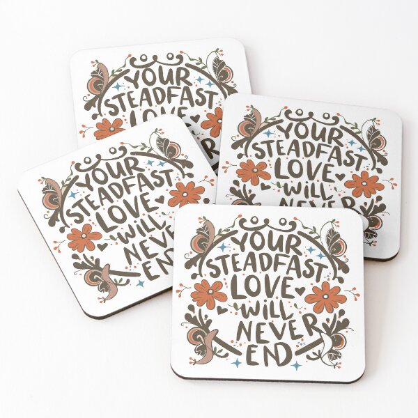Item preview, Your Steadfast Love Will Never End 8 designed and sold by HahaHandlesHub.