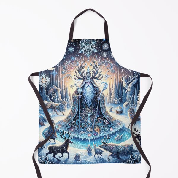 Item preview, Morozko's Winter Enchantment: A Mythical Frost Realm designed and sold by FriskyLemur.