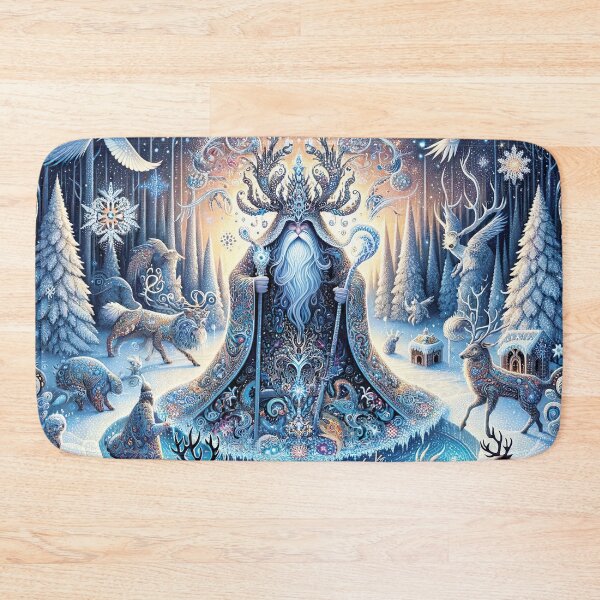 Item preview, Morozko's Winter Enchantment: A Mythical Frost Realm designed and sold by FriskyLemur.