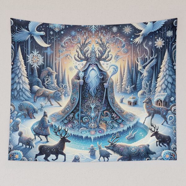 Item preview, Morozko's Winter Enchantment: A Mythical Frost Realm designed and sold by FriskyLemur.