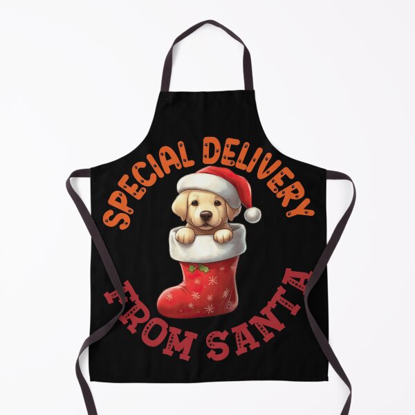 Item preview, "A Special Gift from Santa: Festive Labrador Retriever in Stocking" designed and sold by Xhevahir.