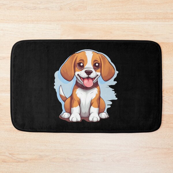 Item preview, Cute small beagle dog puppy illustration designed and sold by NBSStore.
