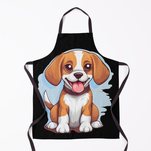 Item preview, Cute small beagle dog puppy illustration designed and sold by NBSStore.