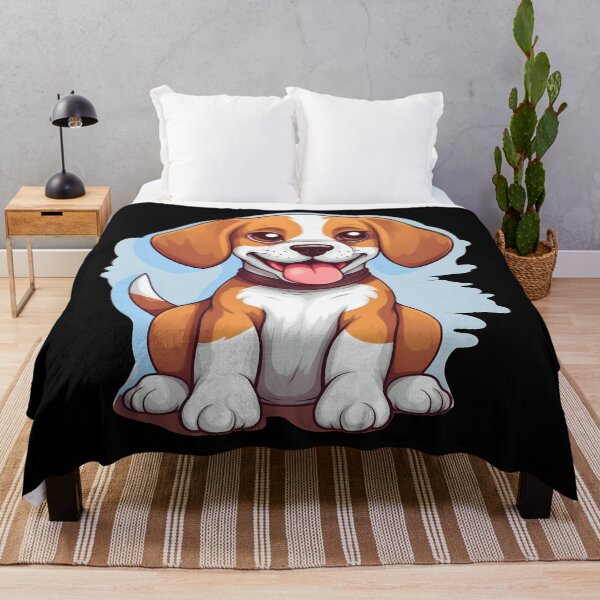 Item preview, Cute small beagle dog puppy illustration designed and sold by NBSStore.