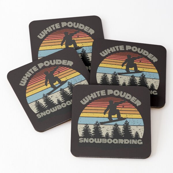 Item preview, Snowboarding white pouder designed and sold by Azrou shop.