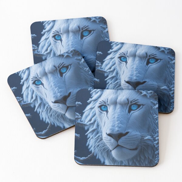Item preview, Majestic White Lion - Cute Animal designed and sold by joejiing.