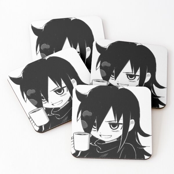 Item preview, Tomoko drinking Coffee designed and sold by CrazyJayne1227.