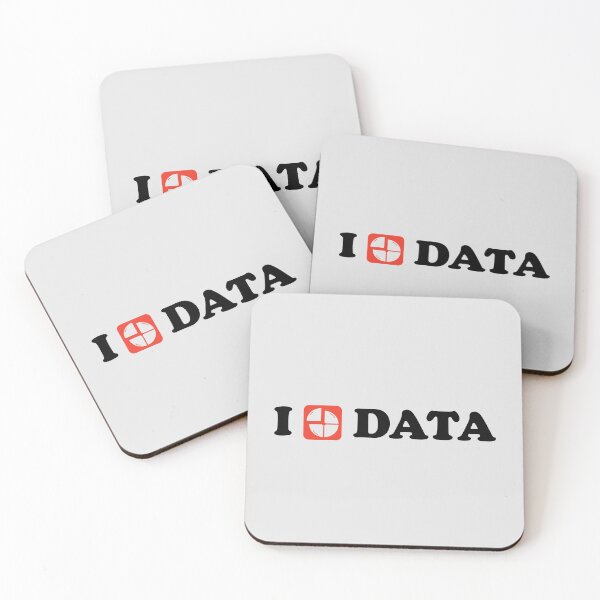 Item preview, I Love Data, I Chart Data - Black designed and sold by Chubuter.