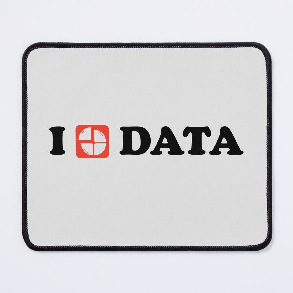 Item preview, I Love Data, I Chart Data - Black designed and sold by Chubuter.