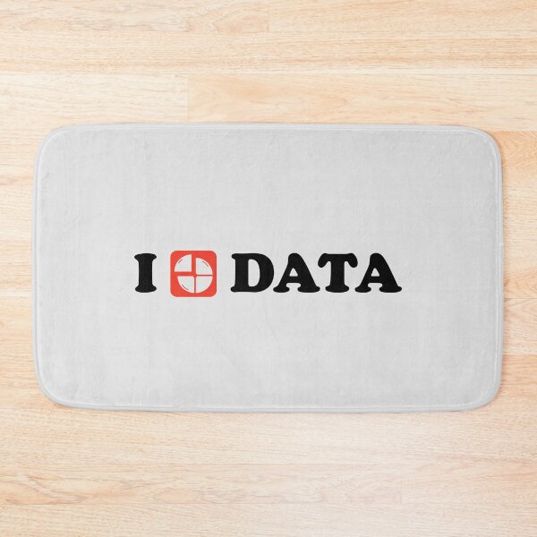 Item preview, I Love Data, I Chart Data - Black designed and sold by Chubuter.