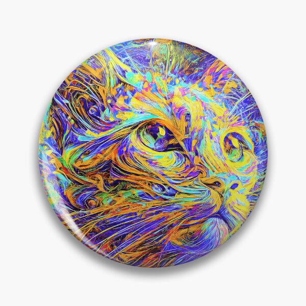 Item preview, Abstractions of abstract abstraction of cat. DeepDream #3826288068810 designed and sold by blackhalt.
