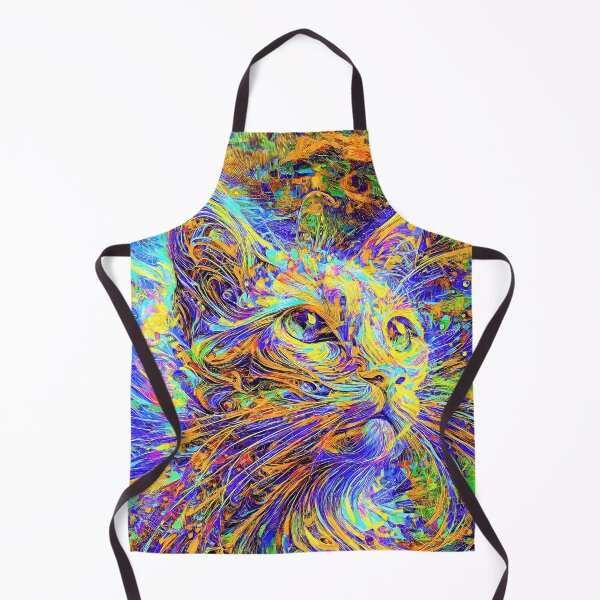 Item preview, Abstractions of abstract abstraction of cat. DeepDream #3826288068810 designed and sold by blackhalt.