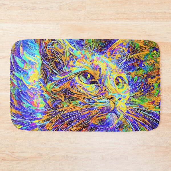 Item preview, Abstractions of abstract abstraction of cat. DeepDream #3826288068810 designed and sold by blackhalt.