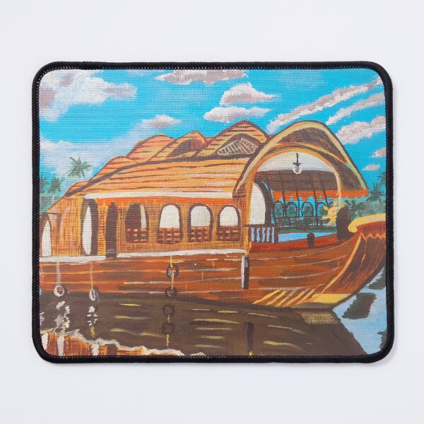 Item preview, Kerala boat house designed and sold by Kiruthikaarts.