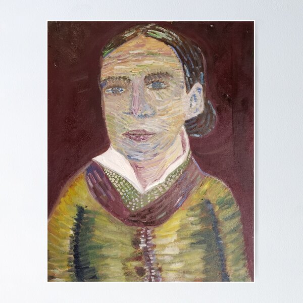 Item preview, "Portrait possibly of Willemien van Gogh" (after van Gogh) designed and sold by Trace XIII.