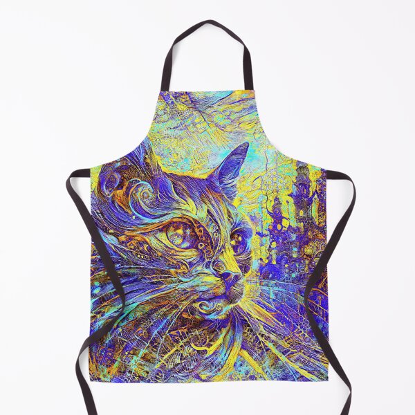 Item preview, Abstractions of abstract abstraction of cat. DeepDream #1230734650615 designed and sold by blackhalt.
