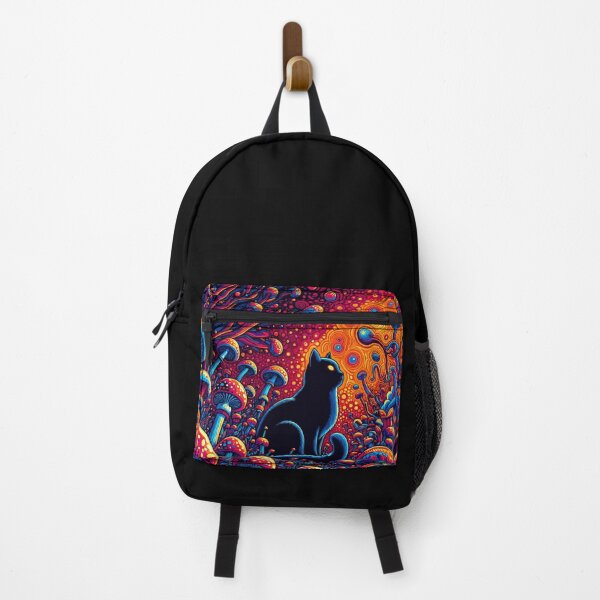 Item preview, Trippy cat abstract psychedelic art designed and sold by TomFrontierArt.