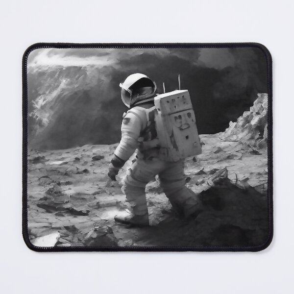 Item preview, An astronaut looking at the destruction of planet earth designed and sold by M-Y-A-R-T-.