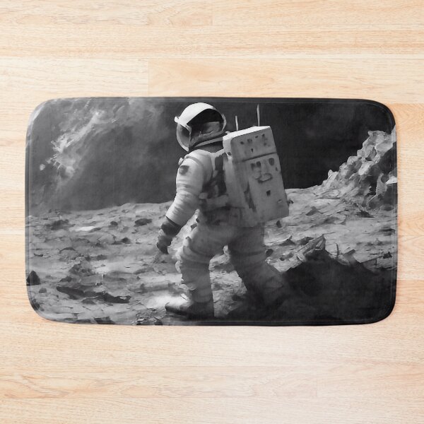Item preview, An astronaut looking at the destruction of planet earth designed and sold by M-Y-A-R-T-.