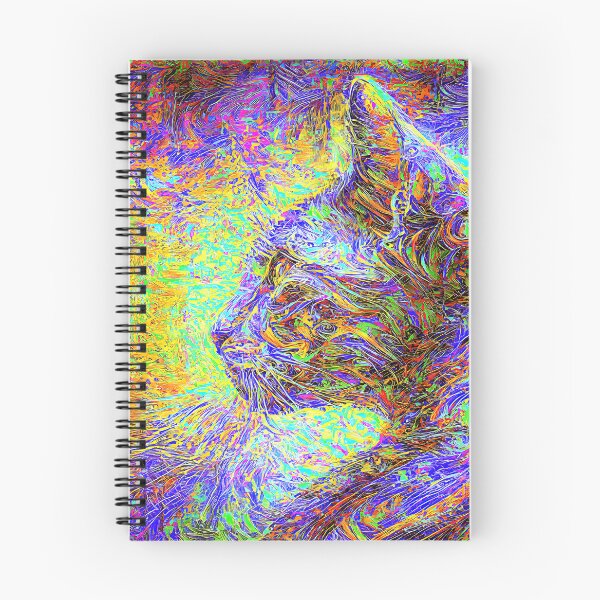 Item preview, Abstractions of abstract abstraction of cat. DeepDream #6148401809671 designed and sold by blackhalt.