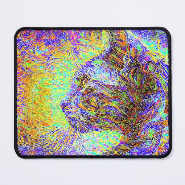 Item preview, Abstractions of abstract abstraction of cat. DeepDream #6148401809671 designed and sold by blackhalt.