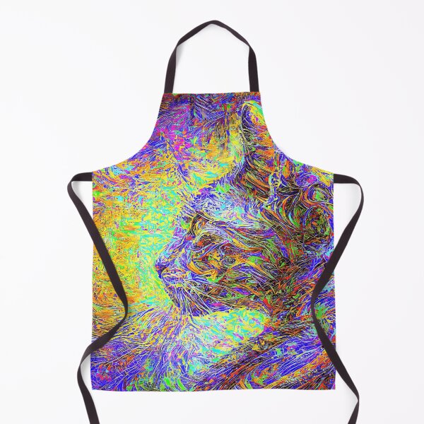 Item preview, Abstractions of abstract abstraction of cat. DeepDream #6148401809671 designed and sold by blackhalt.