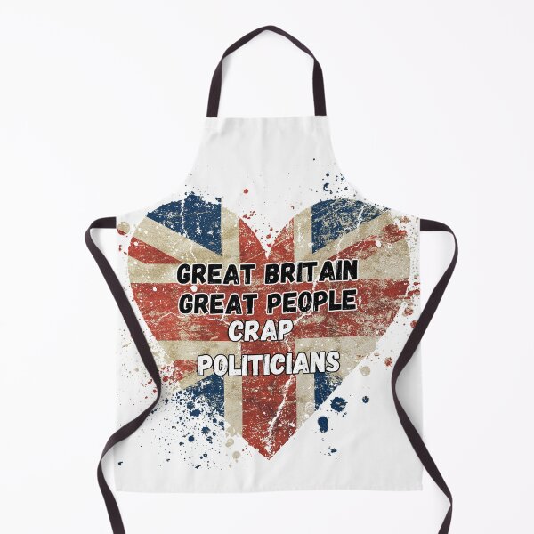 Item preview, Great Britain Crap Politicians Slogan designed and sold by BeagleDesigns.