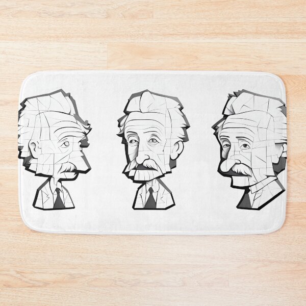 Item preview, Einstein triptych designed and sold by PutiPato42.