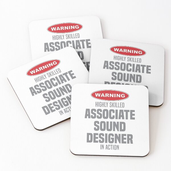 Item preview, Highly Skilled Associate Sound Designer in Action designed and sold by NermilioDesigns.