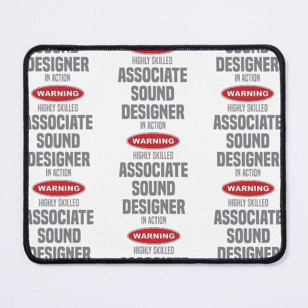 Item preview, Highly Skilled Associate Sound Designer in Action designed and sold by NermilioDesigns.