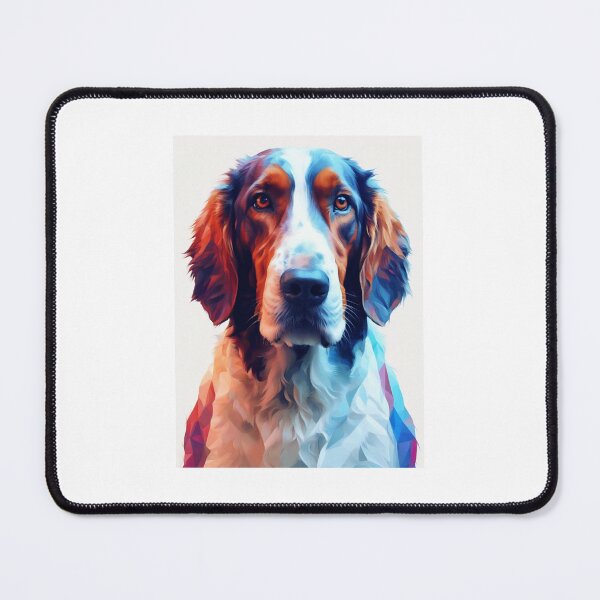 Item preview, Irish Dream: A Setter in Stained Glass designed and sold by btcethnft.