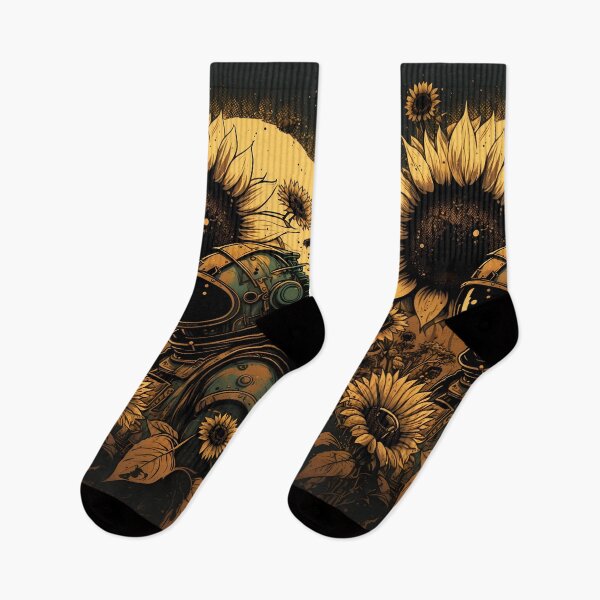 Item preview, Astronaut in sunflower field designed and sold by randrdesign.