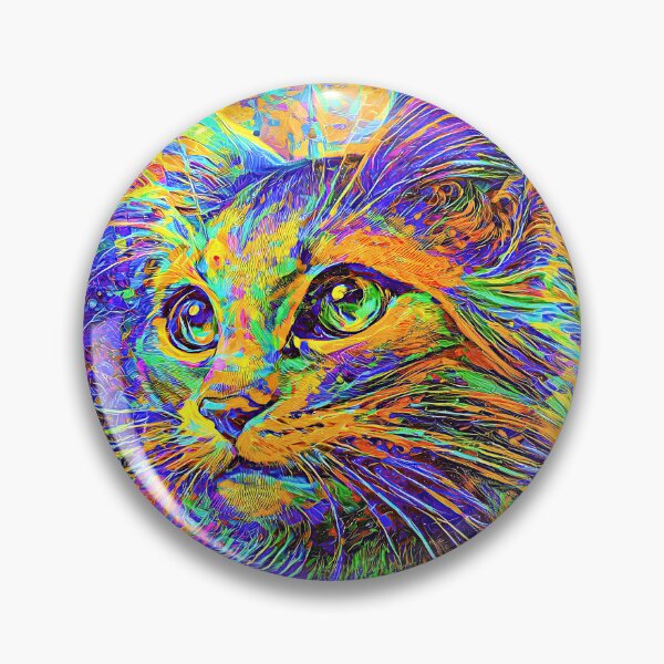 Item preview, Abstractions of abstract abstraction of cat. DeepDream #1360722882231 designed and sold by blackhalt.
