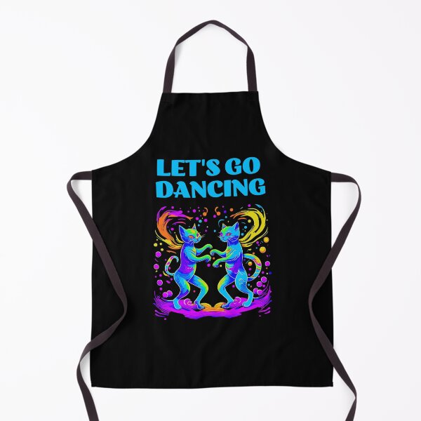 Item preview, Two Abstract Dancing Cats designed and sold by JoeStylistic.
