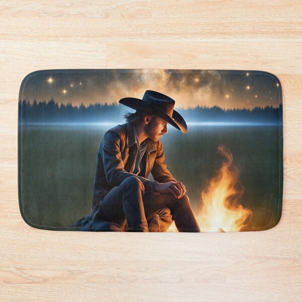 Item preview, Cowboy at the campfire designed and sold by PutiPato42.