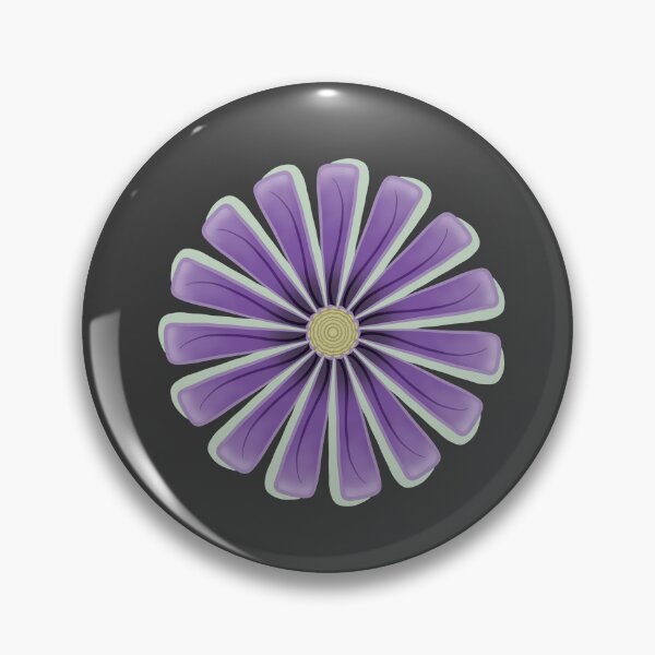 Item preview, Retro Hippie Purple Flower designed and sold by Iconic shop.
