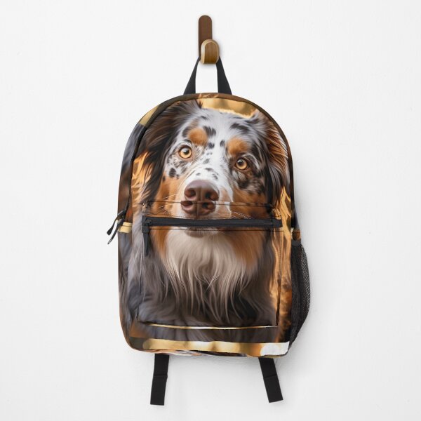 Item preview, Cute australian shepherd dog breed photography at sunset, aussie shepard designed and sold by NBSStore.