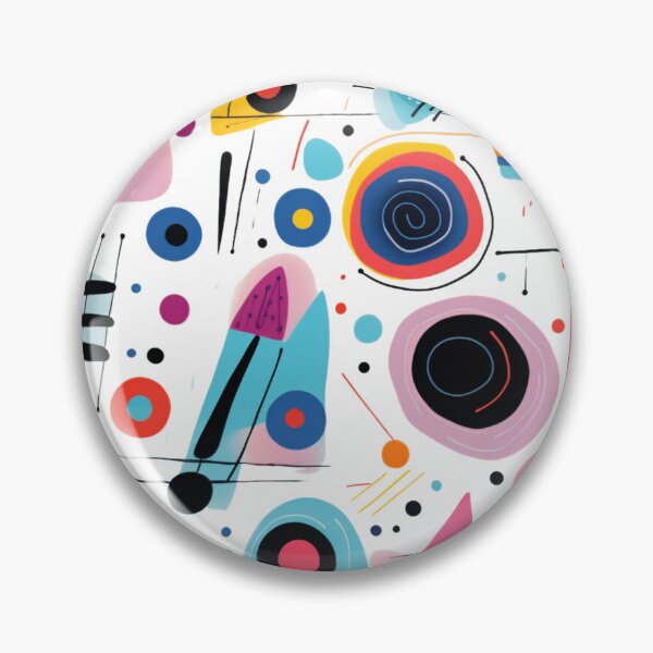 Item preview, Art Pattern Inspired by Kandinsky designed and sold by SunnMoonHB.